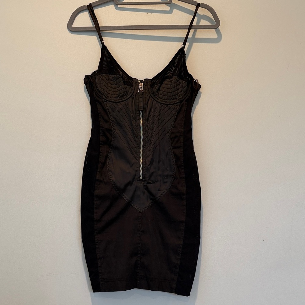 Jean Paul Gaultier Black Classique Dress with Zipper
